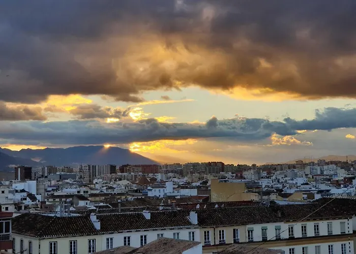 Centre Rooftop Terrace With Panoramic Views Málaga